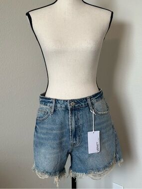 Vermet LA Denim Shorts Raew Cut Hem
